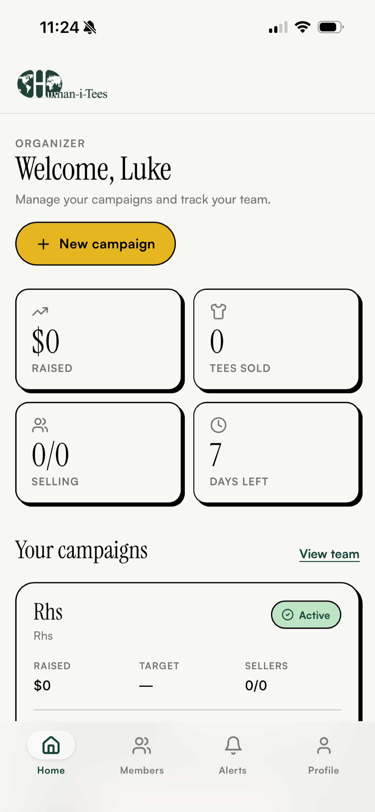 Humanitees Fundraising screenshot 2