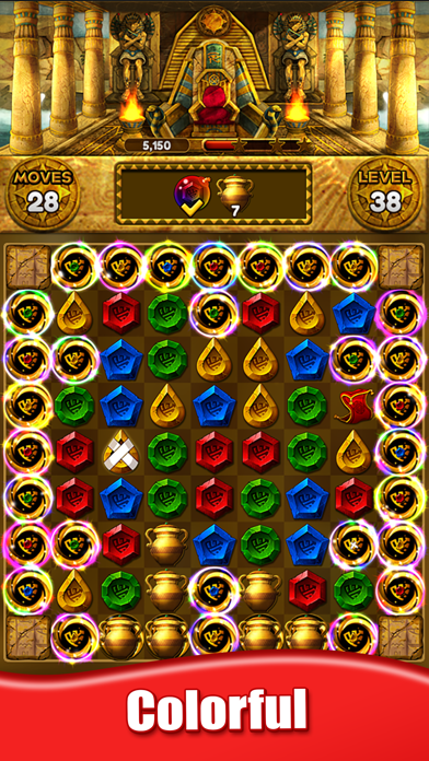 Jewel Queen: Puzzle Match 3 Screenshot