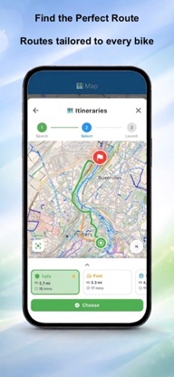 BikeGPS – GPS Vélo Navigation screenshot 3
