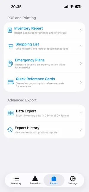 PrepperPro! screenshot 4
