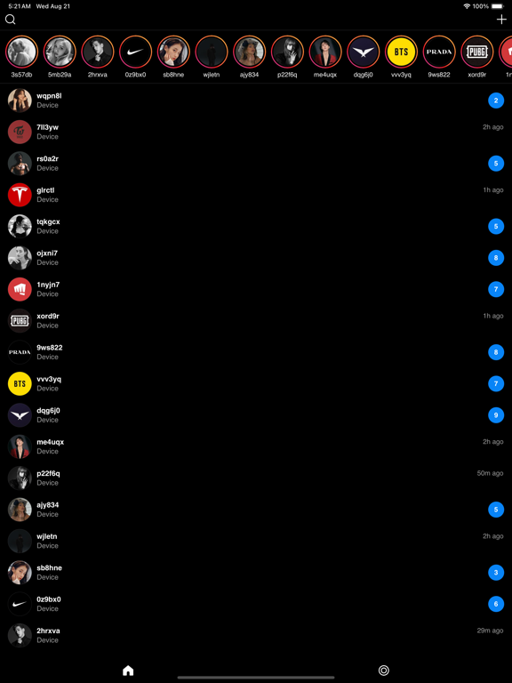 HCS Chat And Acc iPad screenshot 1 - Social Networking app