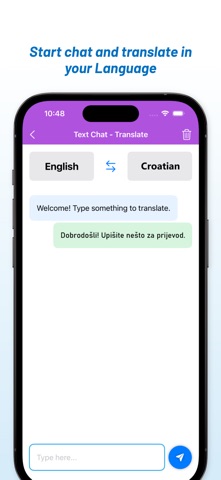 English - Croatian Translator iPhone screenshot
