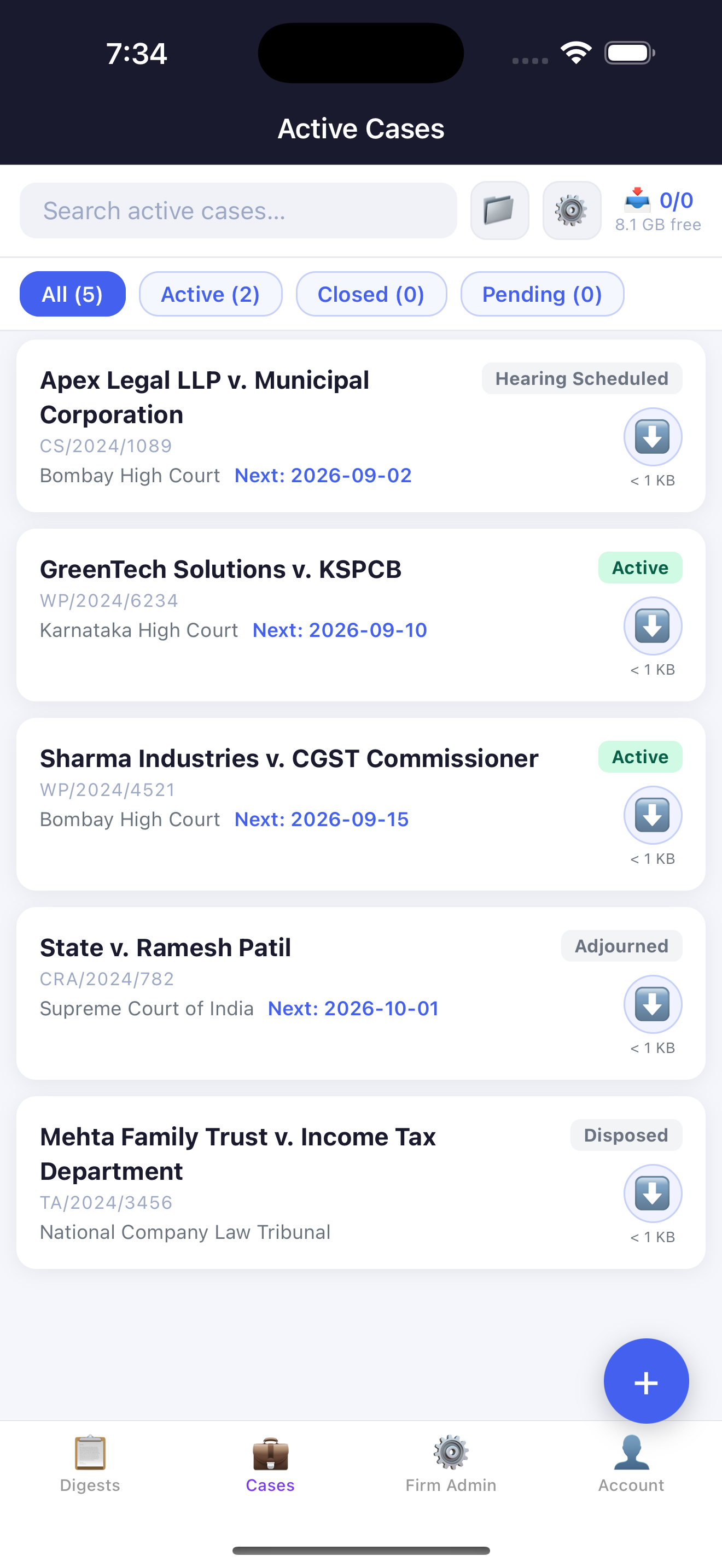 Case Digest screenshot 7