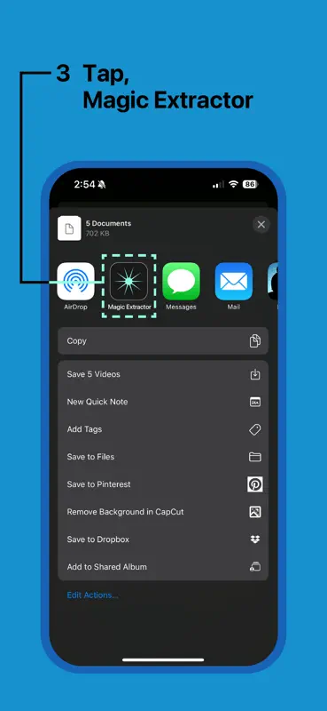 MagicExtractor screenshot 3 of 4