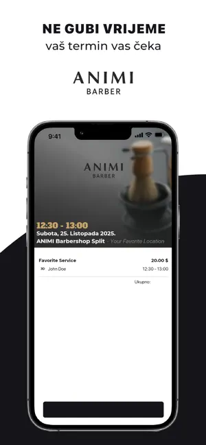ANIMI Barbershop Split screenshot 2