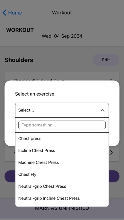 Gym Weight Tracker screenshot-3