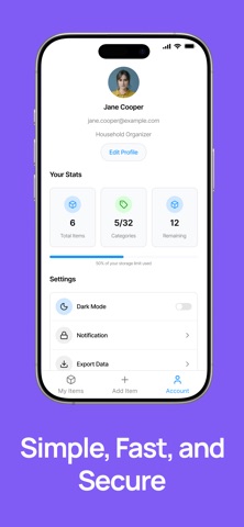 iFoundIt: Home Inventory screenshot