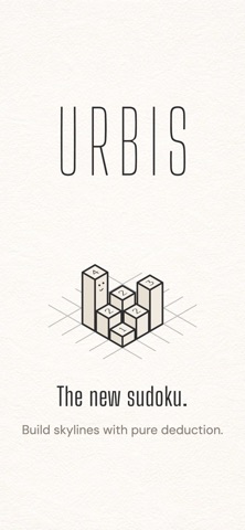 Urbis - Skyscraper Puzzle iPhone screenshot