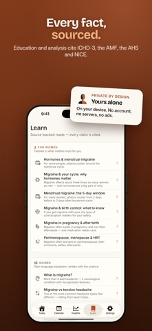 Migrella: Migraine Tracker Screenshot 6 of 6