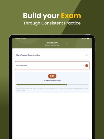 CSCS Practice Test iPad screenshot