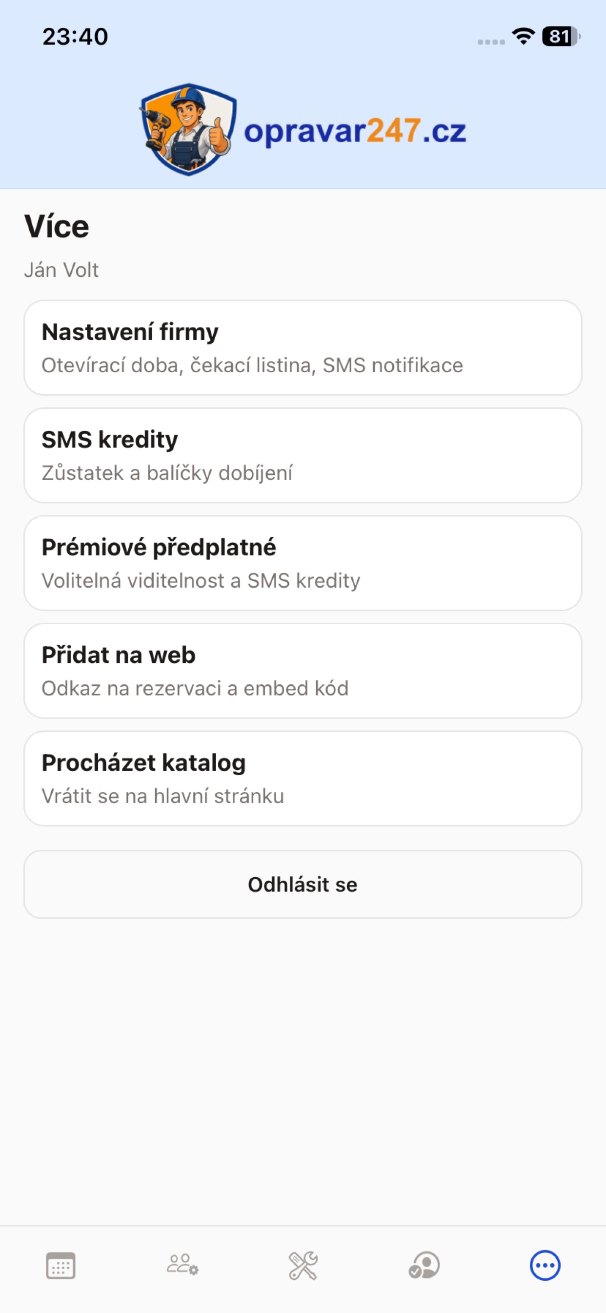 Screenshot 10 of Opravar247.cz