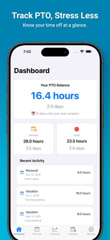 TimeOffHub Screenshot 1 of 5