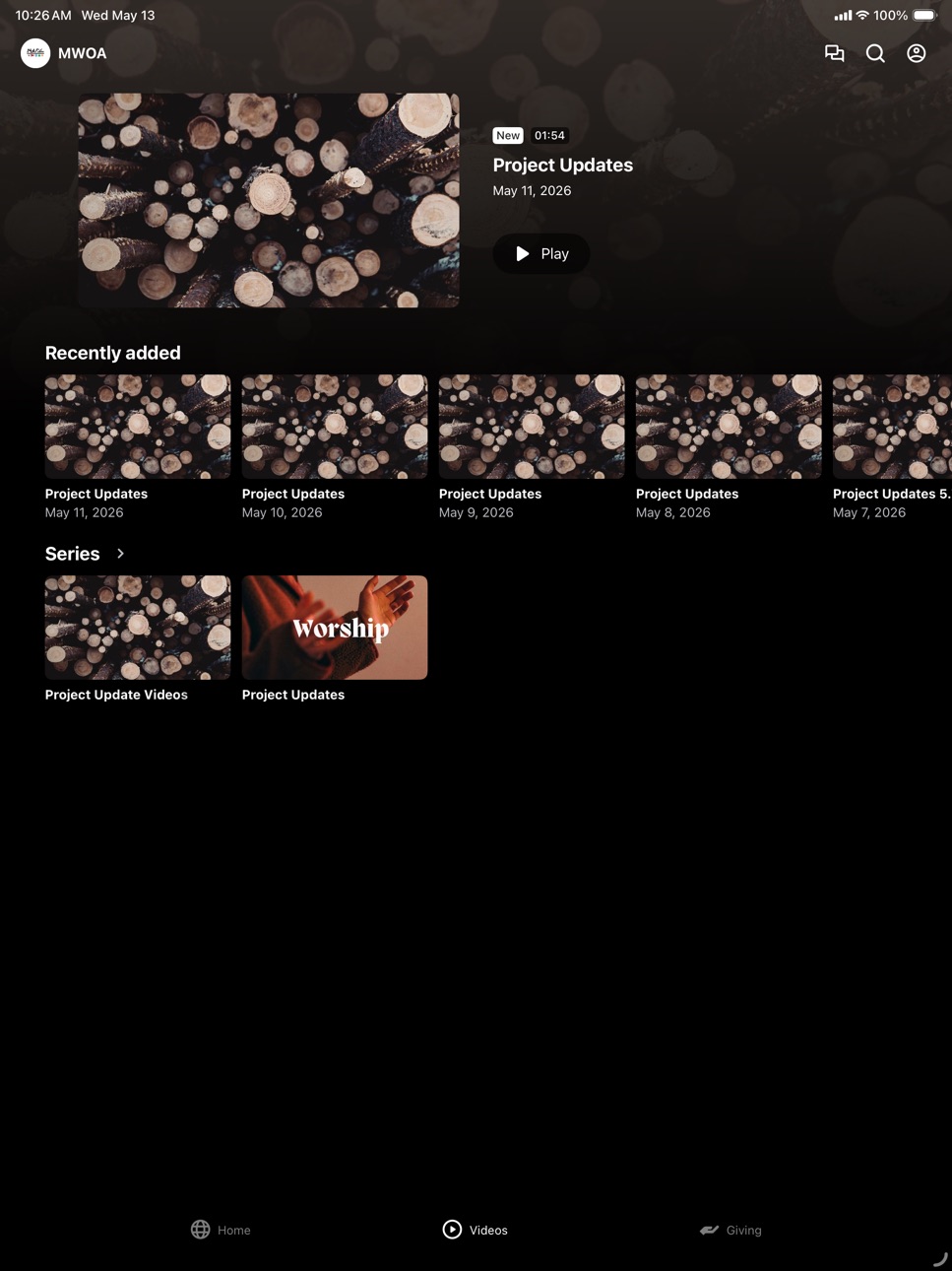 iPad screenshot