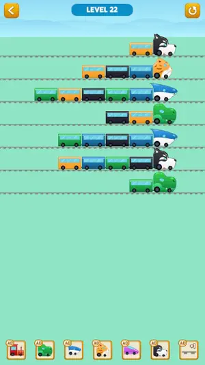 Color Train Sort Puzzle screenshot 2