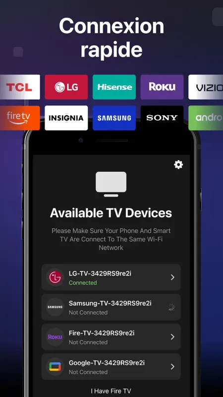Télécommande TV screenshot 1 of 3