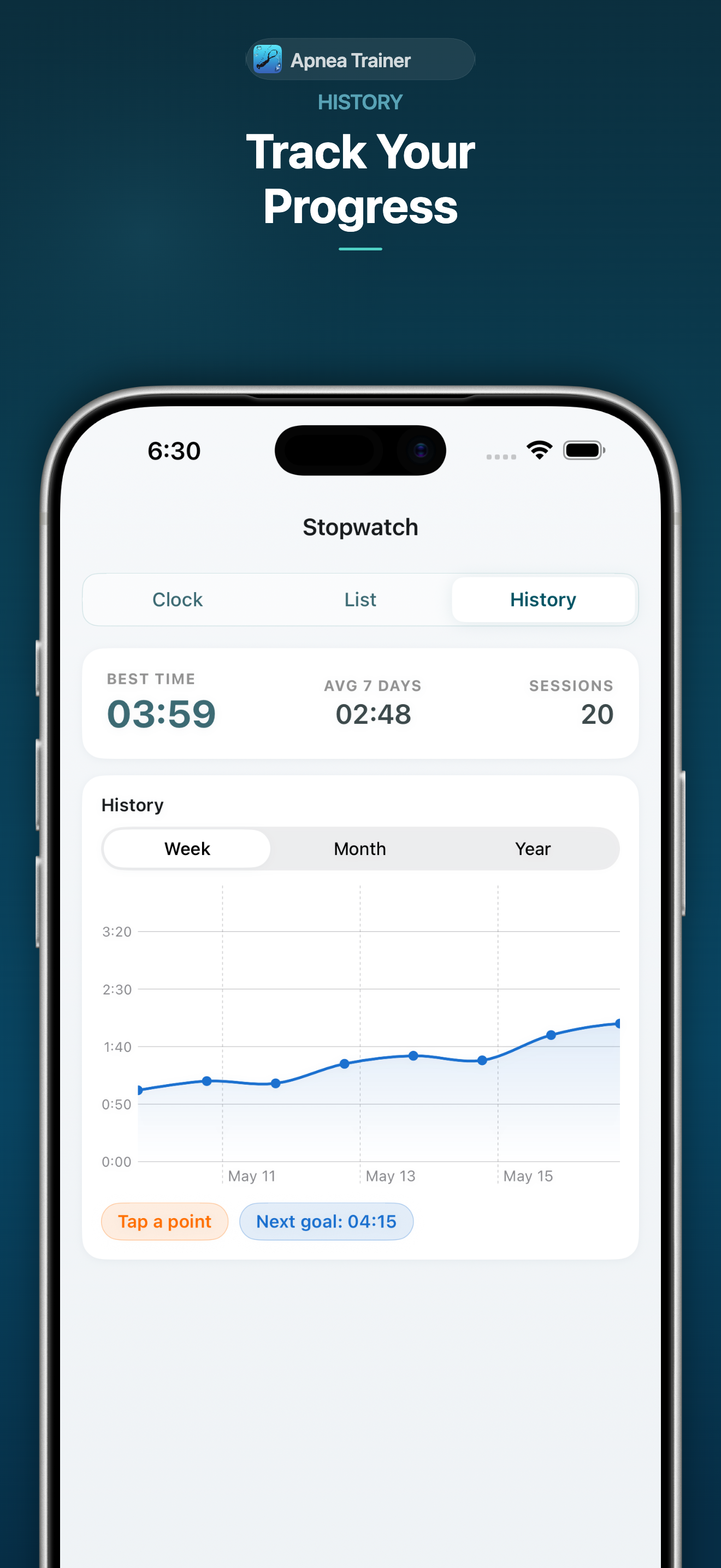 Apnea Trainer: Freedive screenshot 8