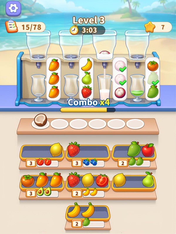 Juice Order-Sorting Master 3D screenshot 10