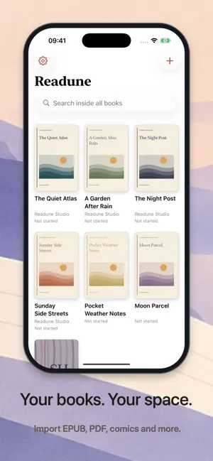 Readune: EPUB & PDF Reader screenshot 2