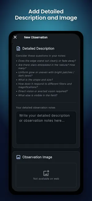 Astro Gazing Log screenshot 4