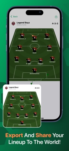 Soccer Line Up Builder 11 Screenshot 10 of 10