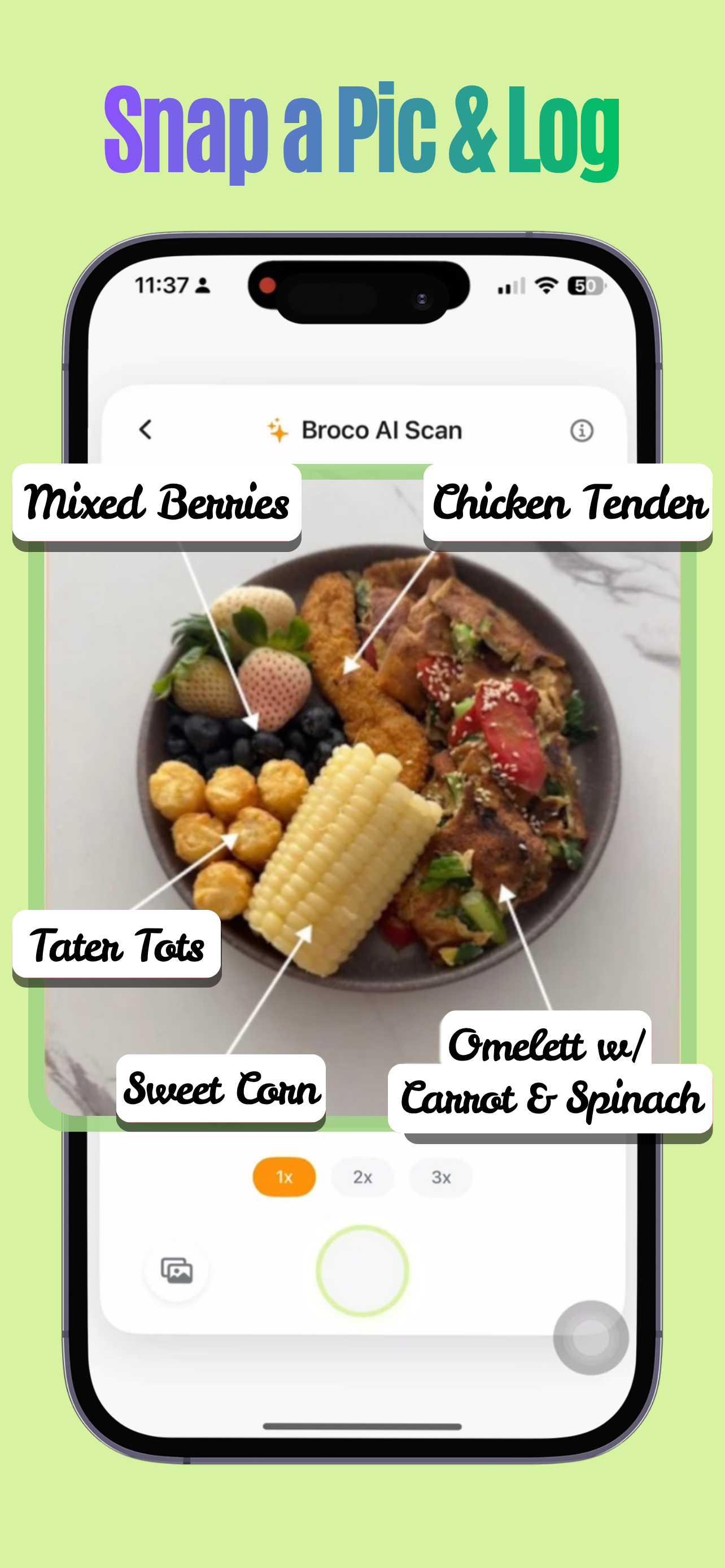 Broco: AI Calorie Counter screenshot 3