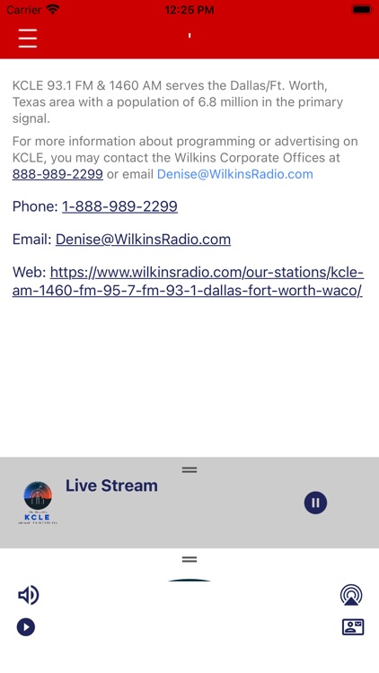 KCLE The Message Dallas, Texas