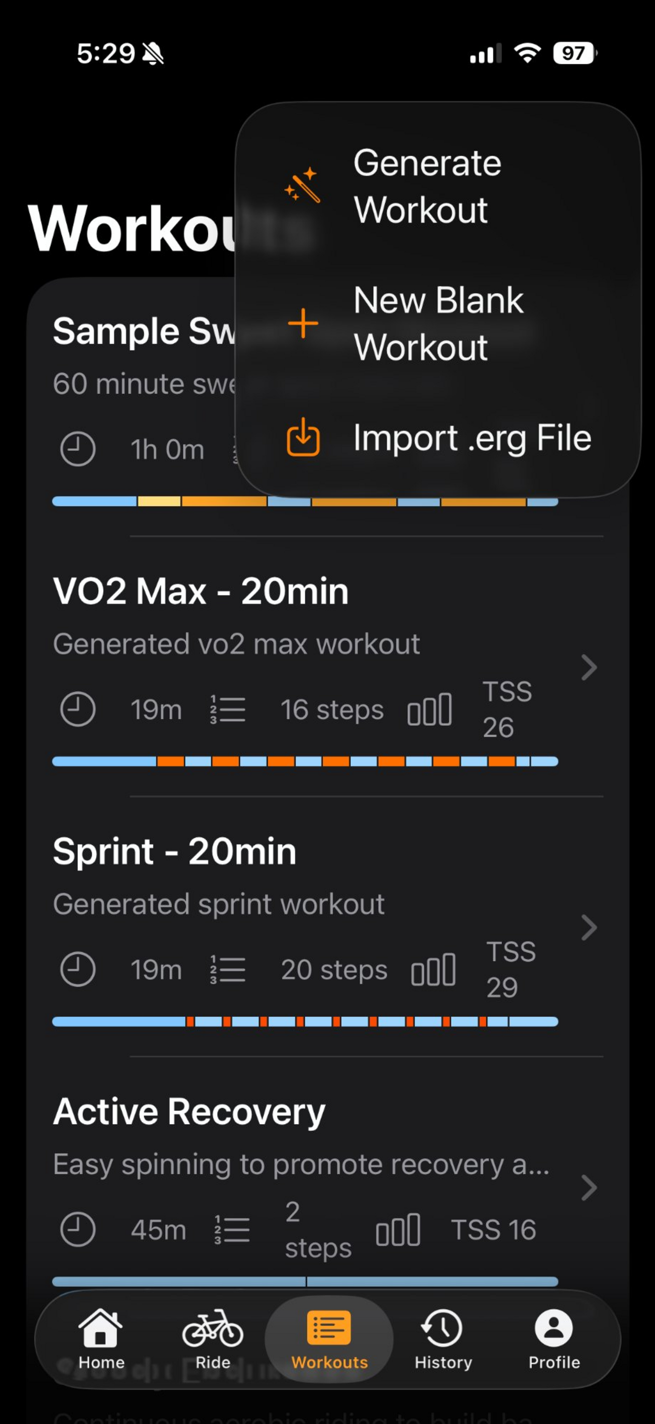 TrainerKit Indoor Cycling screenshot 5