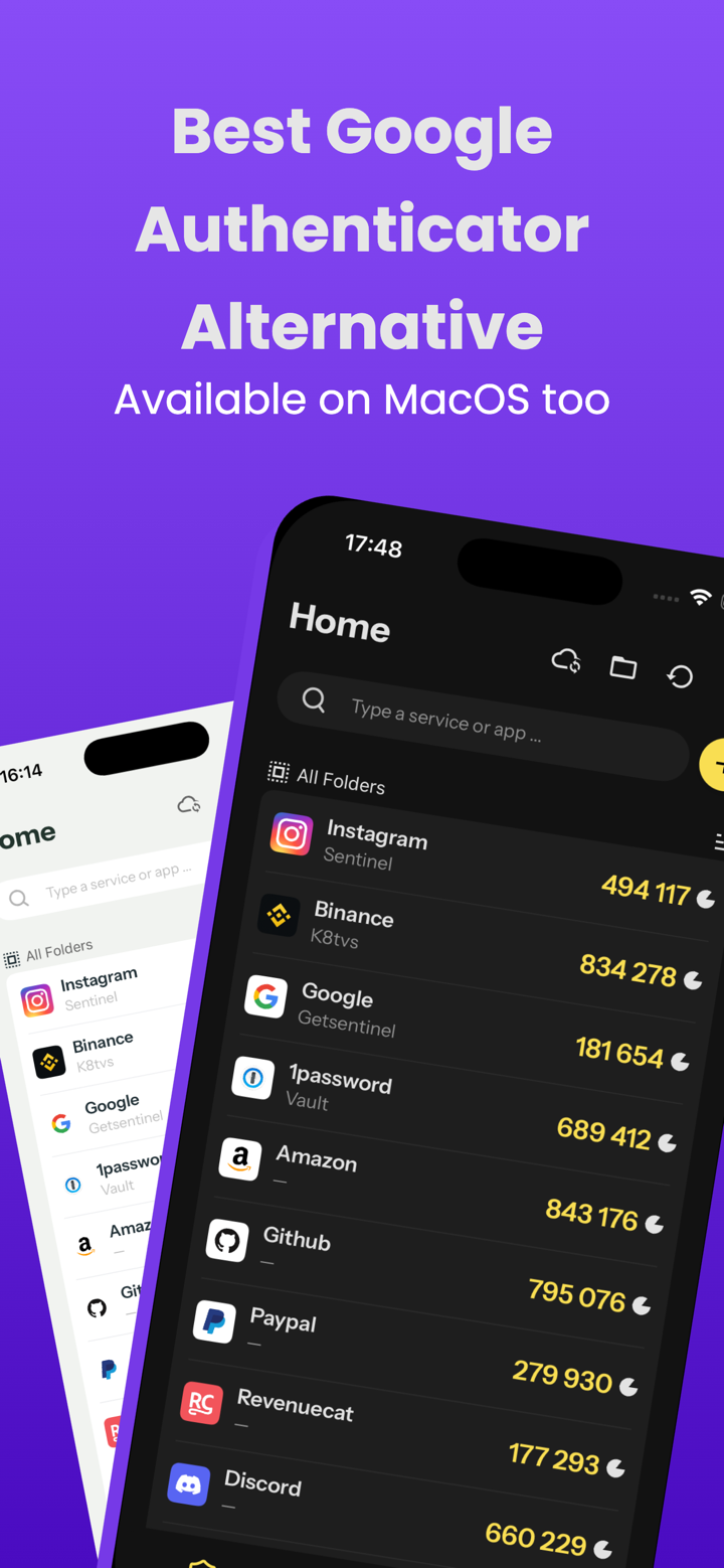 Authenticator Sentinel screenshot 1
