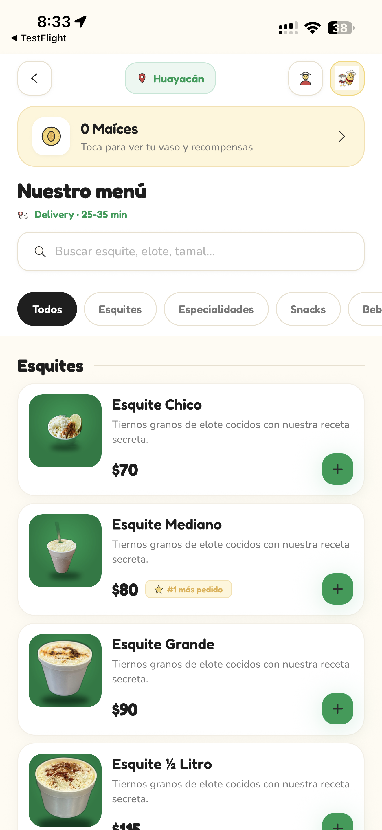 Esquite Real screenshot 2