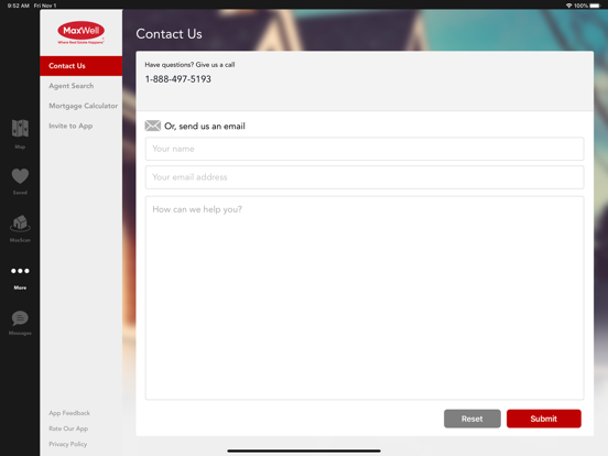 MaxWell Realty Home Search iPad screenshot 5 - Lifestyle app
