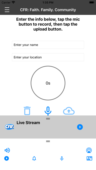 Christian Family Radio iPhone screenshot 4 - Entertainment app