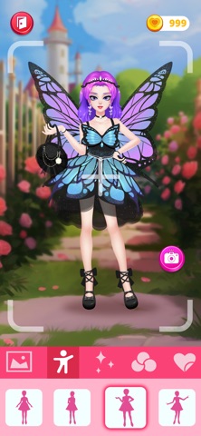 Makeup games for kids iPhone screenshot