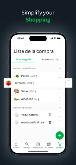 Captura de pantalla de Thermomix® Cookidoo® en iPhone 6
