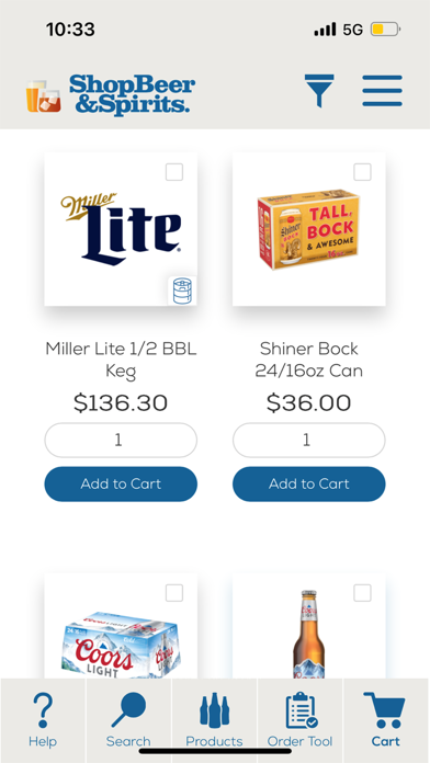 ShopBeer&Spirits Screenshot