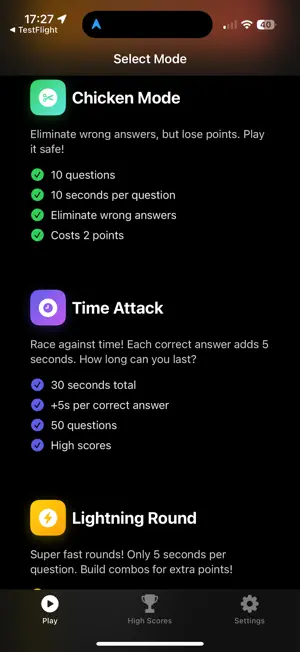 MyKnowledgeQuest screenshot 2