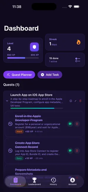 Task Quest AI screenshot 4