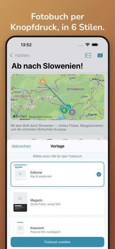 tripDiary – Reisetagebuch screenshot 5 of 10