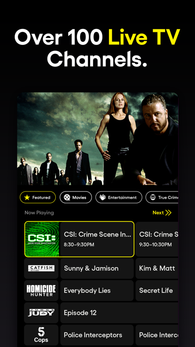 Pluto TV: Stream Movies/Shows Screenshot