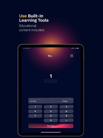 Stock Trading Online iPad screenshot