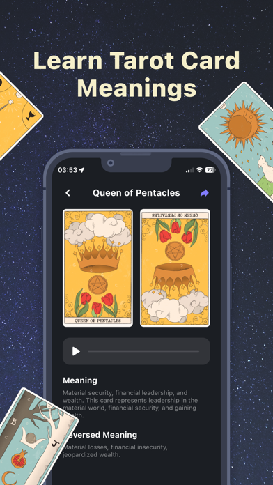 AI Tarot Card Reading Zodya Screenshot