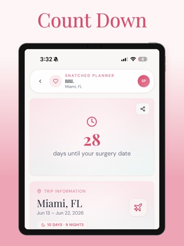 Snatched Planner iPad screenshot