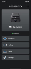 Momento Dash Cam Viewer screenshot