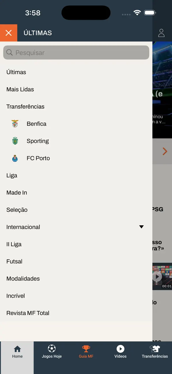 Screenshot #2 pour Maisfutebol