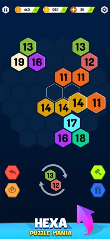 Hexa Merge Sort Puzzle Gameのおすすめ画像5