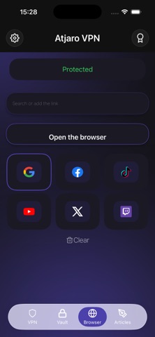 Atjaro VPN App Screenshot 3 of 5