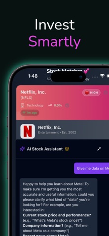 StockmatcherAI screenshot