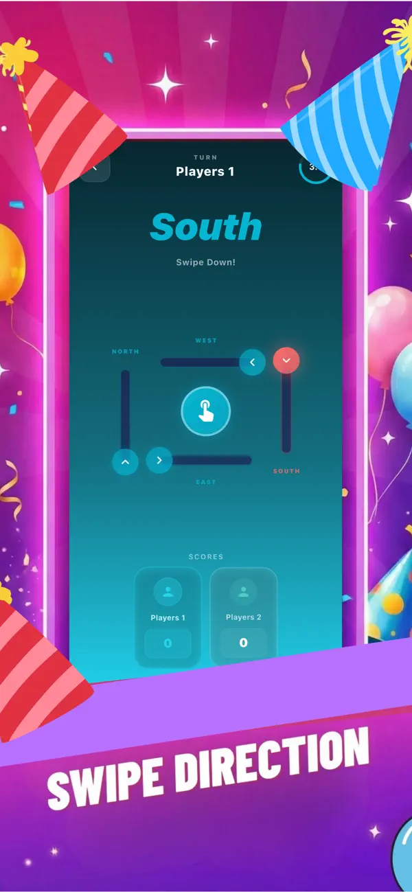 #2. Party Hype: 2 3 4 Player Games (iOS) By: Muzaffer Kuran