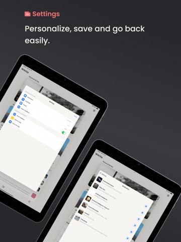 WikiUp: Explore, Swipe, Learn iPad screenshot