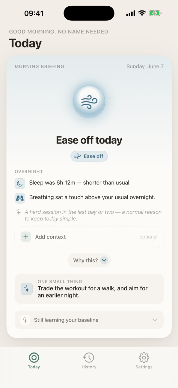 iPhone screenshot