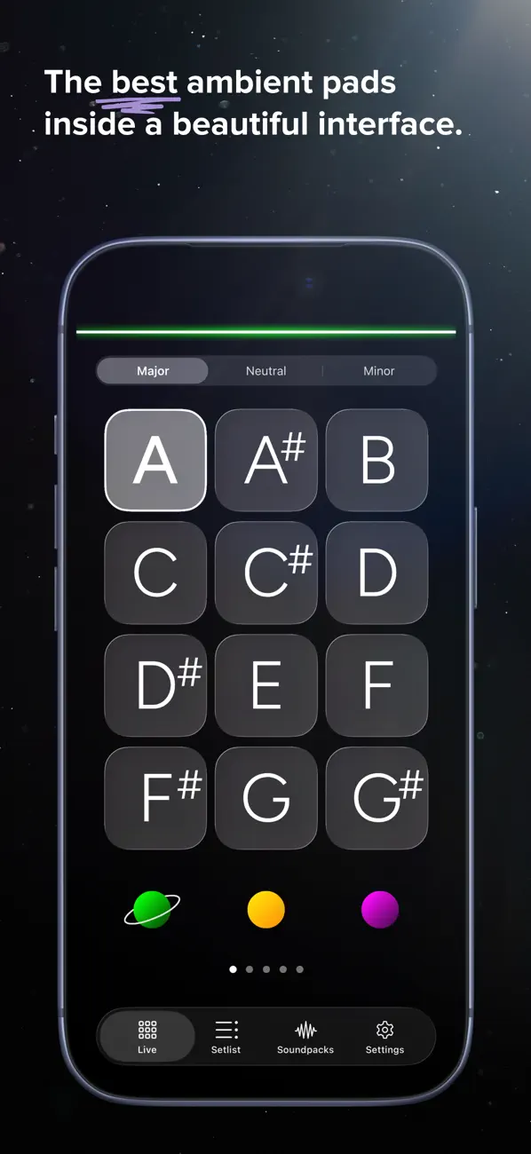 #1. AeroPads - Pads & Soundscapes (iOS) От: Aerospace Audio LLC